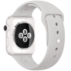 ساعت هوشمند اپل واچ سری 2 مدل 42mm Ceramic Case with Cloud Sport Silicone Band