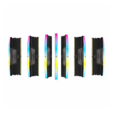 رم دسکتاپ DDR5 دو کاناله 6200 مگاهرتز CL36 کورسیر مدل VENGEANCE RGB ظرفیت 32 گیگابایت