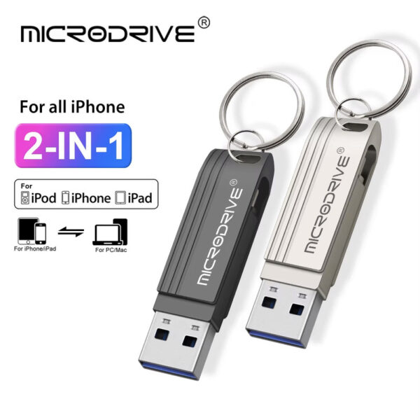 فلش مموری میکرودرایو مدل iDrive Lightning USB3.0 ظرفیت 512 گیگابایت