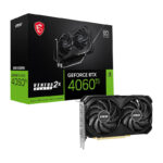 کارت گرافیک ام اس آی مدل GeForce RTX 4060 Ti VENTUS 2X BLACK 8G OC